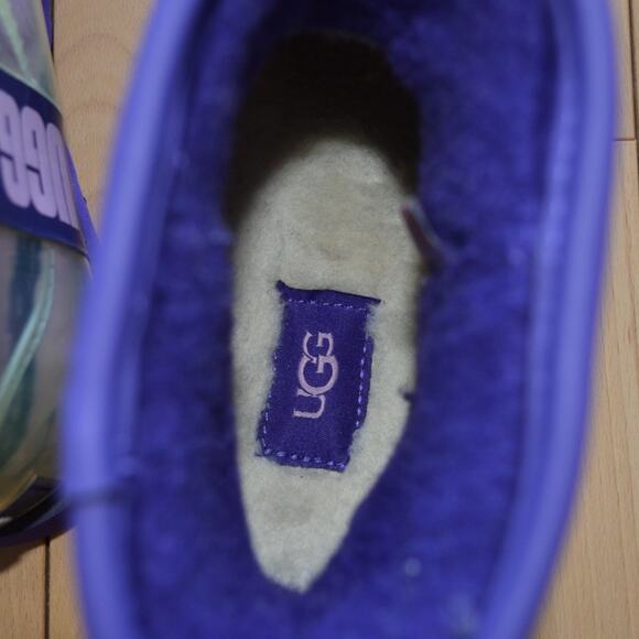 UGG SAMPLE Clear Marble Waterproof Winter Boots Size 7 - Picture 5 of 8